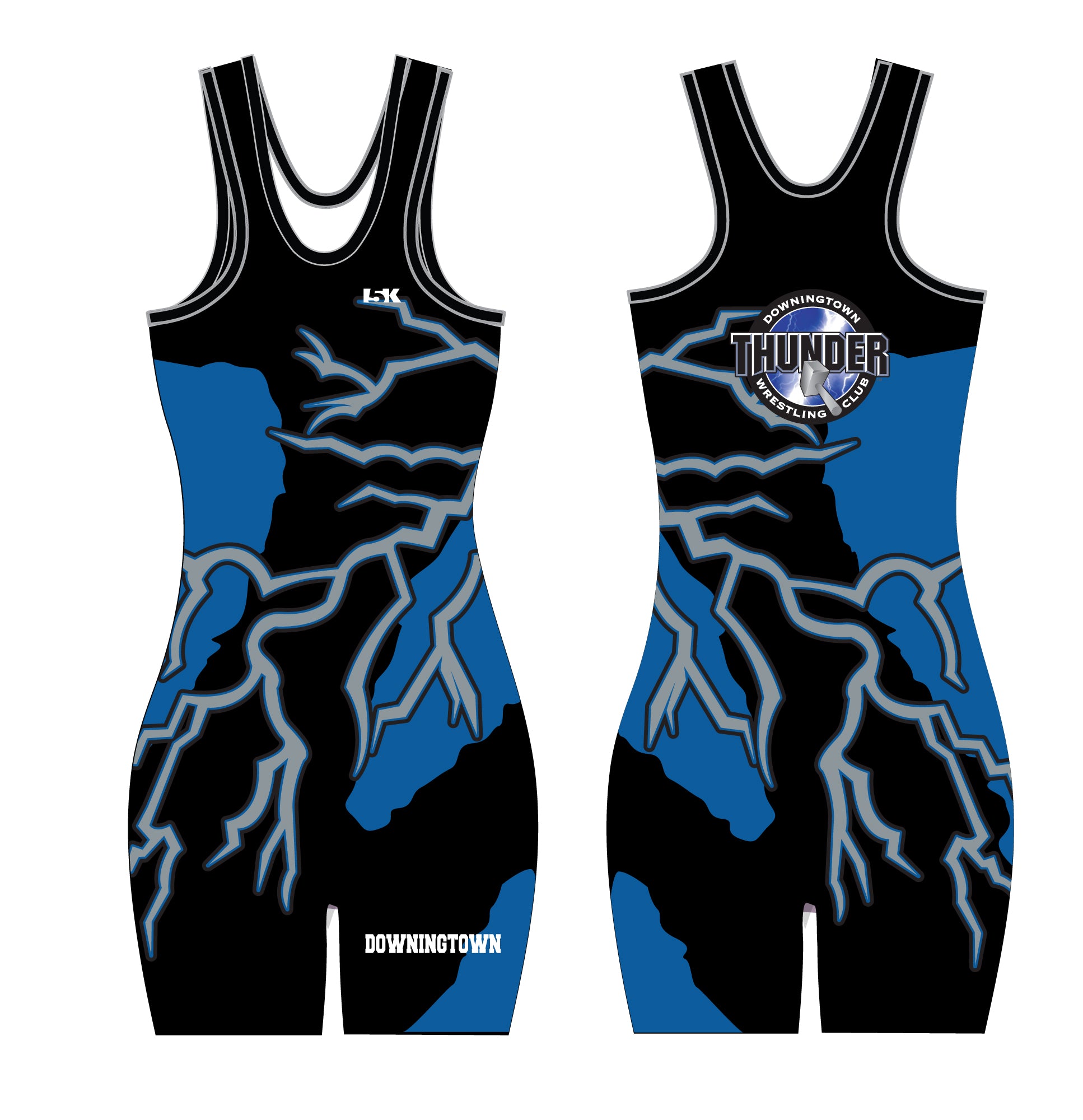 Thunder Wrestling Club Sublimated Women's Singlet